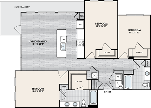 Reserve C2B floorplan